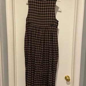 Tea length, pinafore style Laura Ashley dress